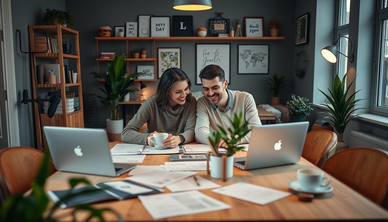 emprendimiento familiar: trabajo en pareja