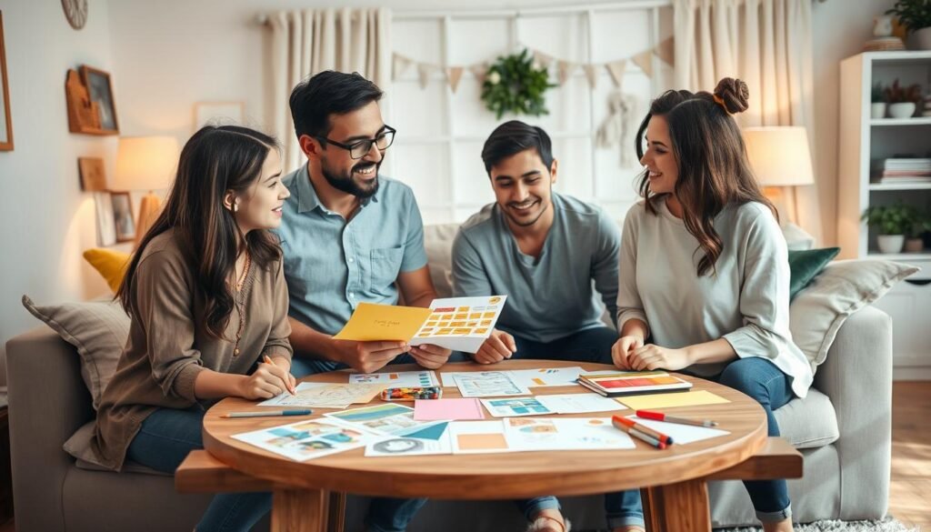 Familia apoyando proyecto de vida adolescente